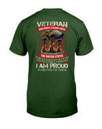 Veteran Who Wrote A Blank Check I Am Proud To Be One Of Them T-Shirt - ATMTEE