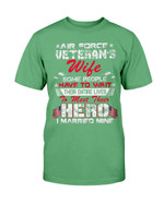 Proud US Air Force -Air Force Veteran's Wife T-Shirt - ATMTEE