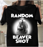 Random Beaver Shot T-Shirt - ATMTEE