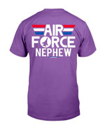 Us Air Force Proud Nephew Veterans American Flag Gift T-Shirt - ATMTEE