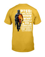 PTSD Awareness Shirt You Never Know What People Are Fighting ATM-USVET59 T-Shirt - ATMTEE