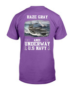 US Navy Haze Gray And Underway Shirt Proud US Navy Veteran T-Shirt - ATMTEE