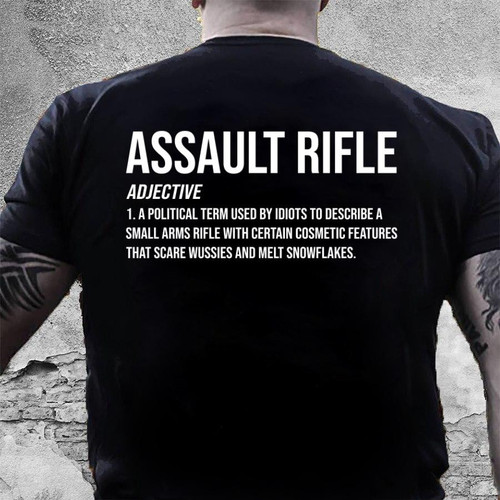 4th Of July Shirt, Fourth Of July Shirts, Assault Rifle T-Shirt KM2806