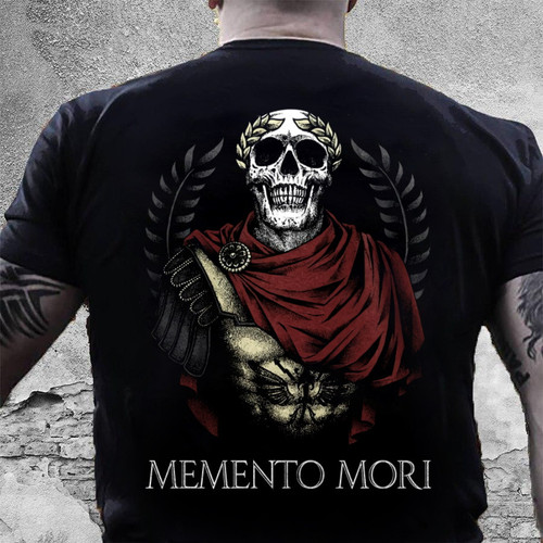 Veteran Shirt, 4th Of July Shirt, Memento Mori Skull T-Shirt KM0507