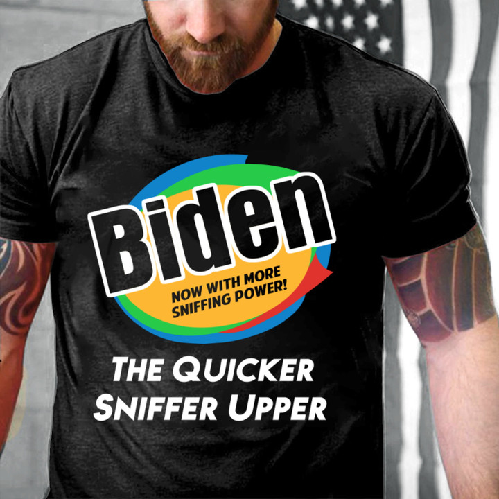 Funny Anti Joe Biden Sniffing Vintage T-Shirt