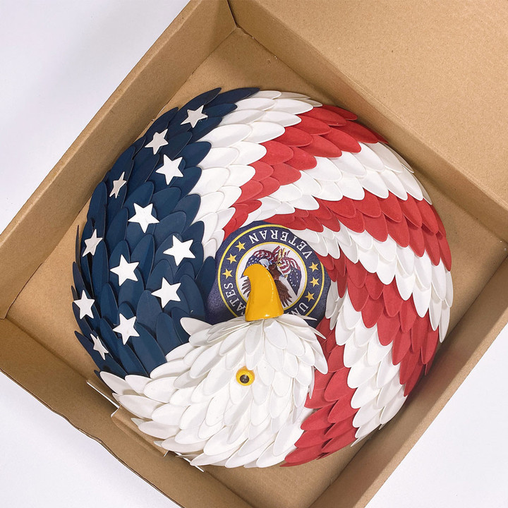 American Eagle Wreath, America Patriotic Wreath USA, July 4th Wreath