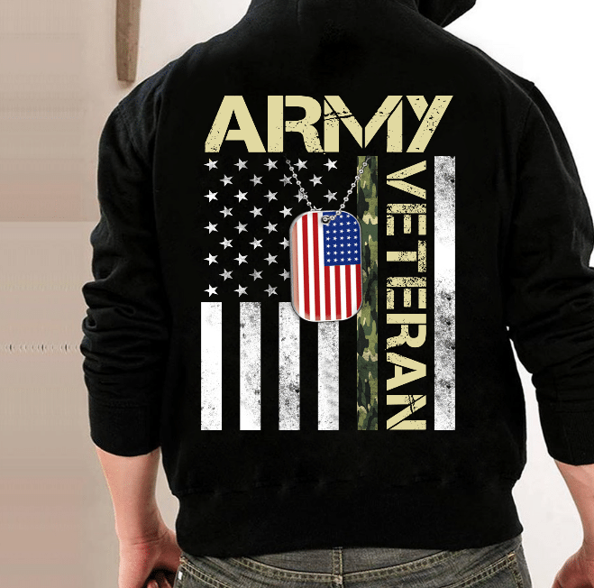 Army Veteran Shirt - American Flag Camo Proud Us Army Veteran Veteran Hoodie, Veteran Sweatshirts