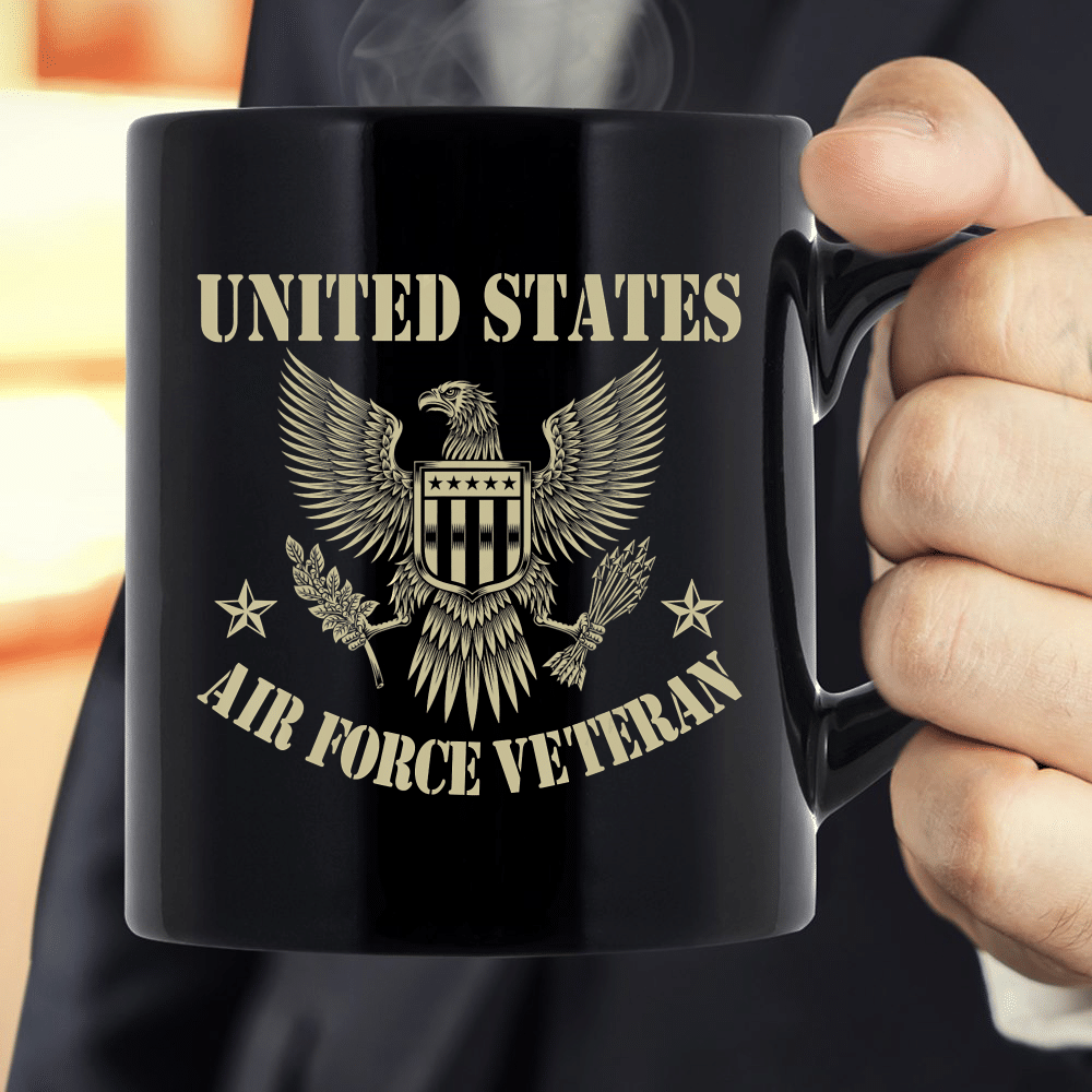US Air Force Veteran Vintage Mug - ATMTEE