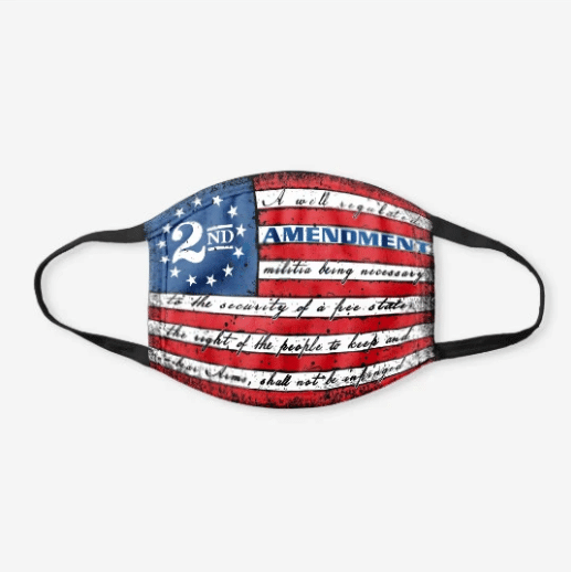 This Well Defend 2nd Amendment Vintage American Flag Face Cover - ATMTEE