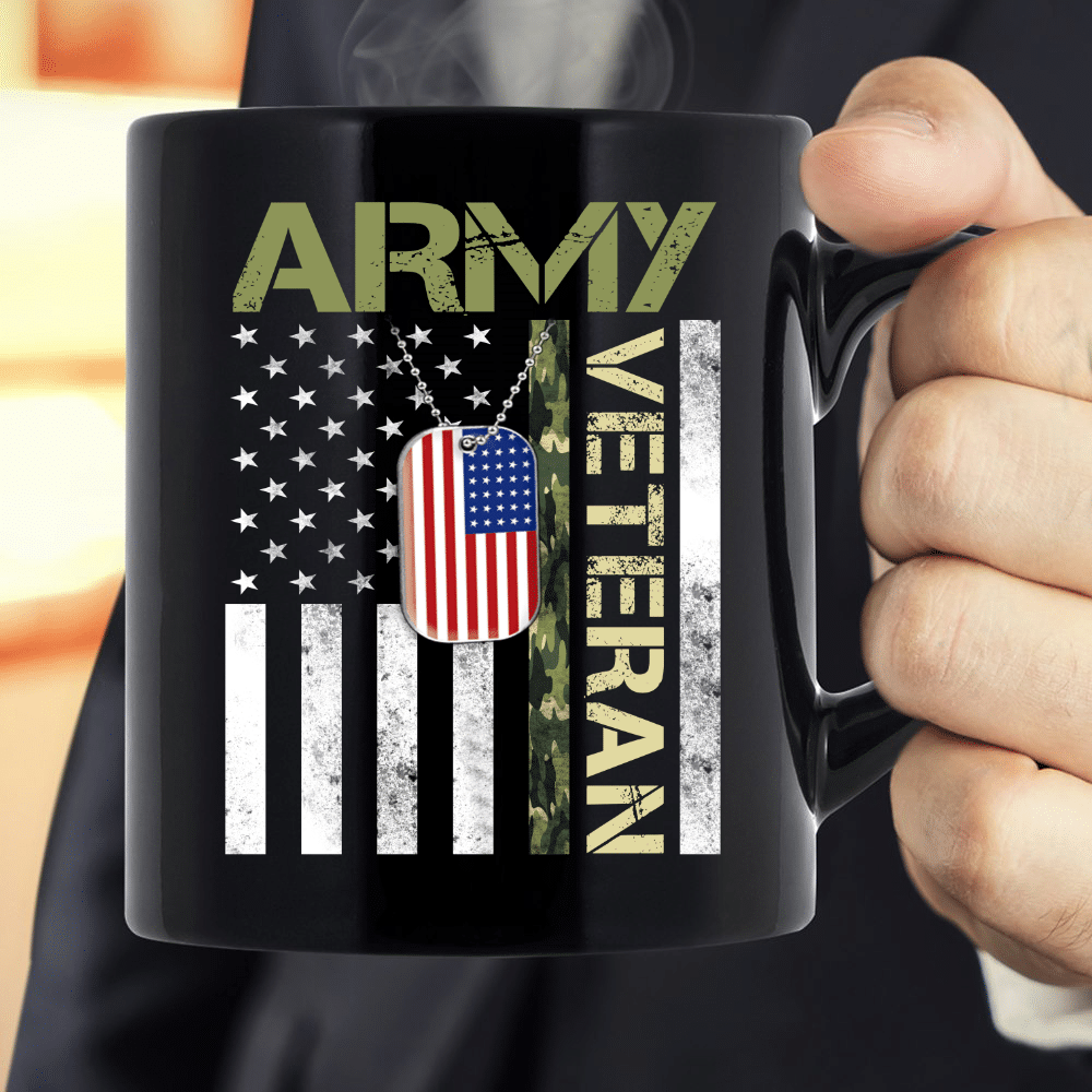 US Army Veteran, Gift For Army Mug - ATMTEE