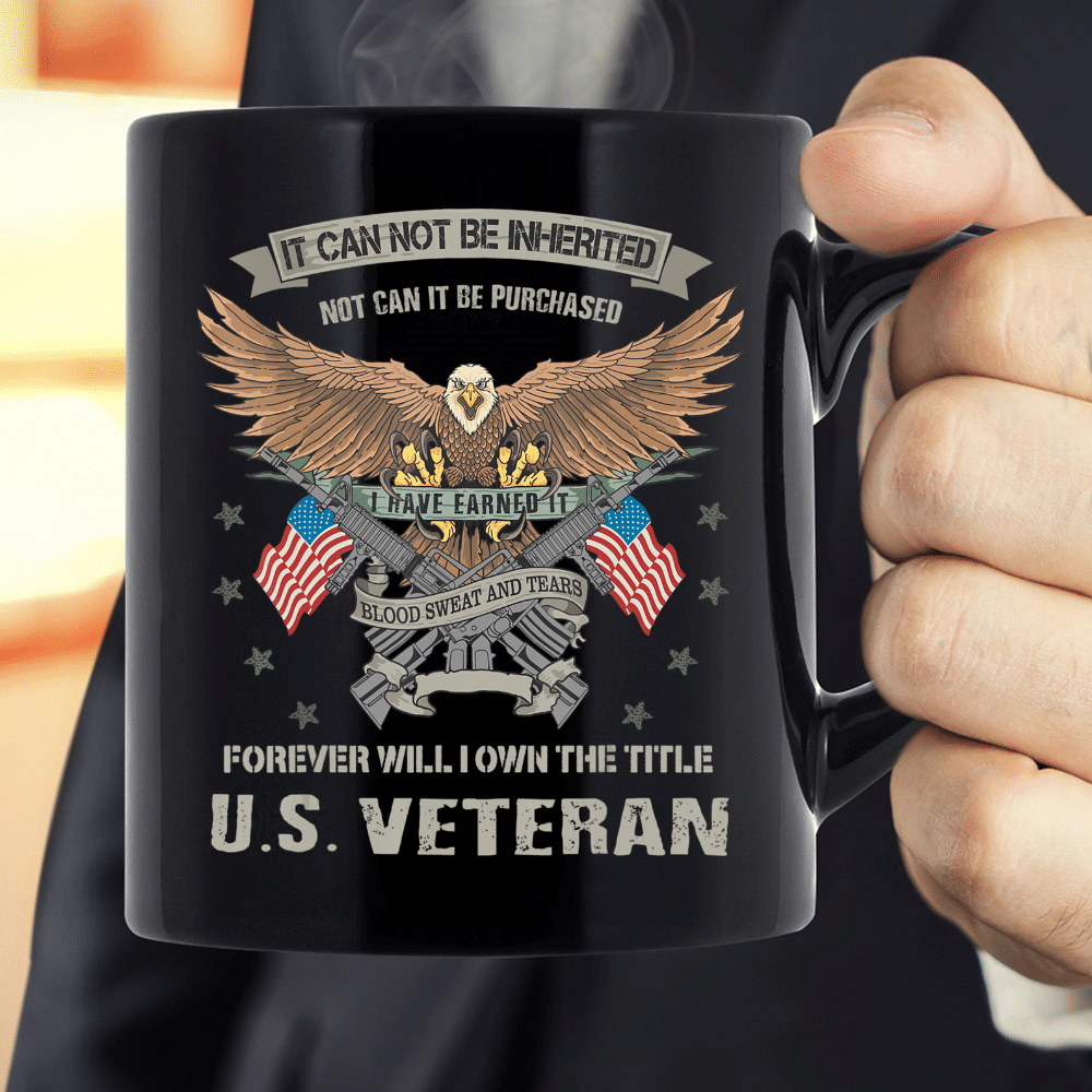 Vintage US Veteran American Veteran's Day DD-214 Gift Mug - ATMTEE