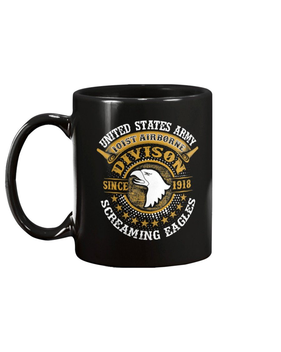 US Army 101ST Airborne Division Soldier Veteran Mug - ATMTEE