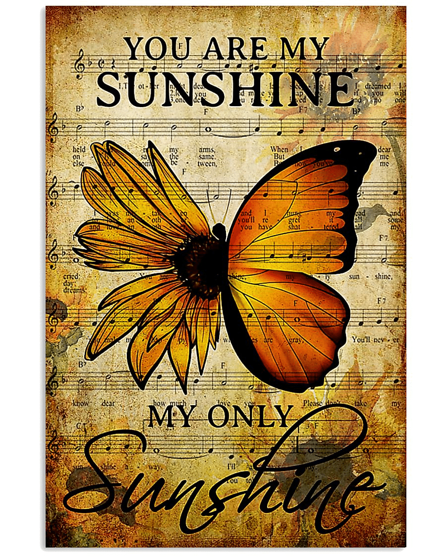 You Are My Sunshine My Only Sunshine Matte Canvas - ATMTEE