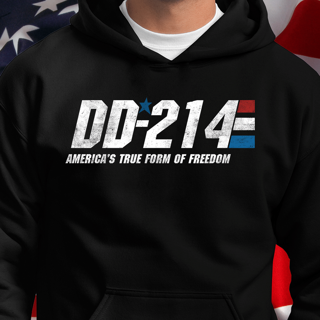 DD-214 America's True Form Of Freedom Hoodies - ATMTEE