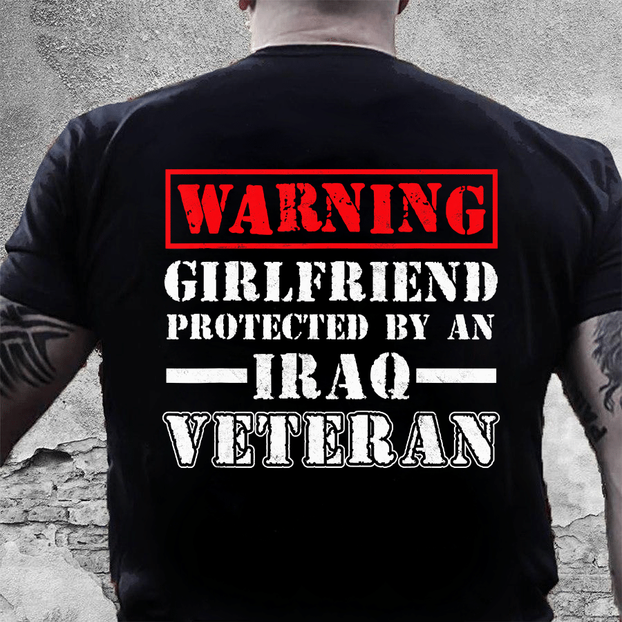 Afghanistan Iraq Veteran Girlfriend OIF OEF Military Combat T-Shirt