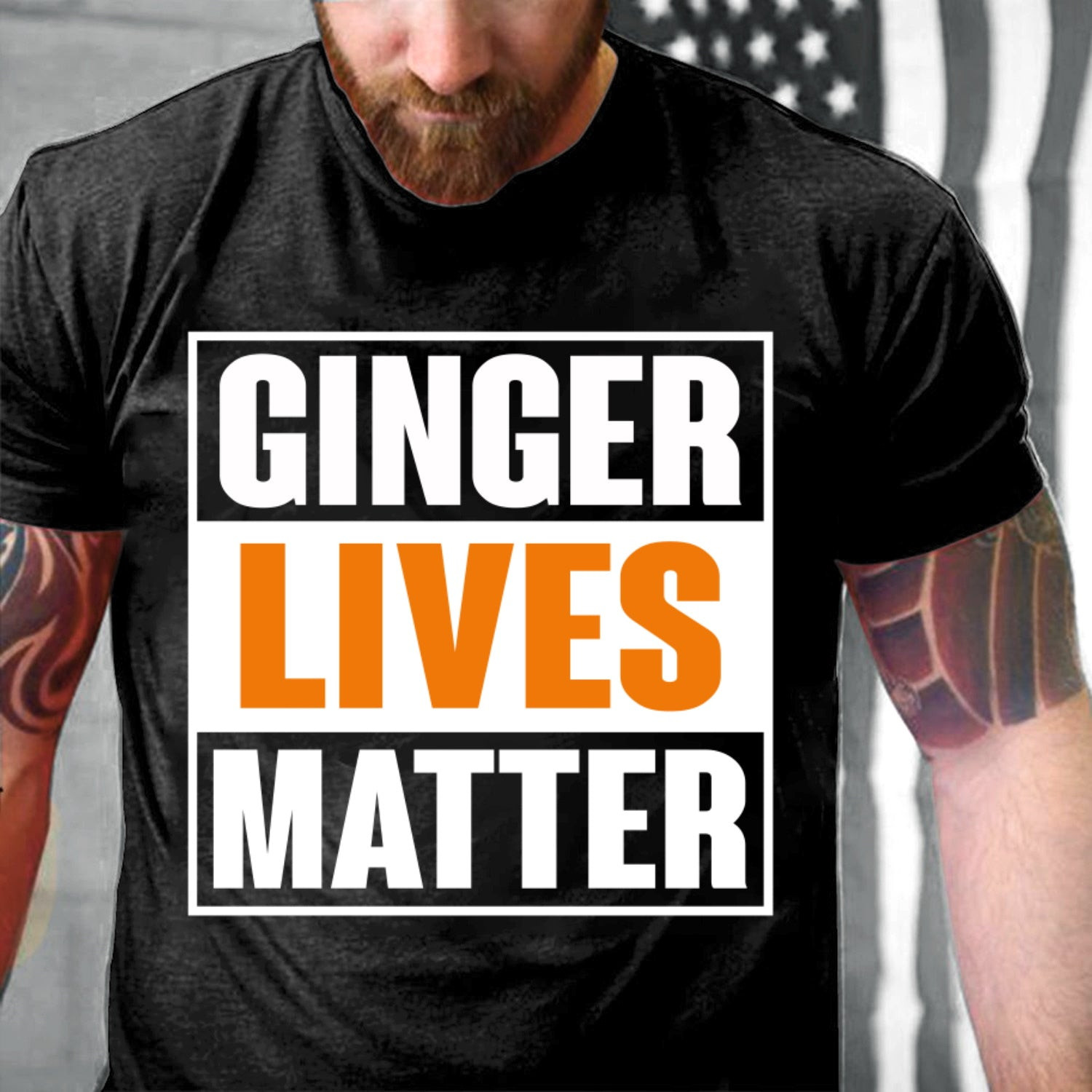 Ginger Lives Matter Funny St Patricks Day T-Shirt