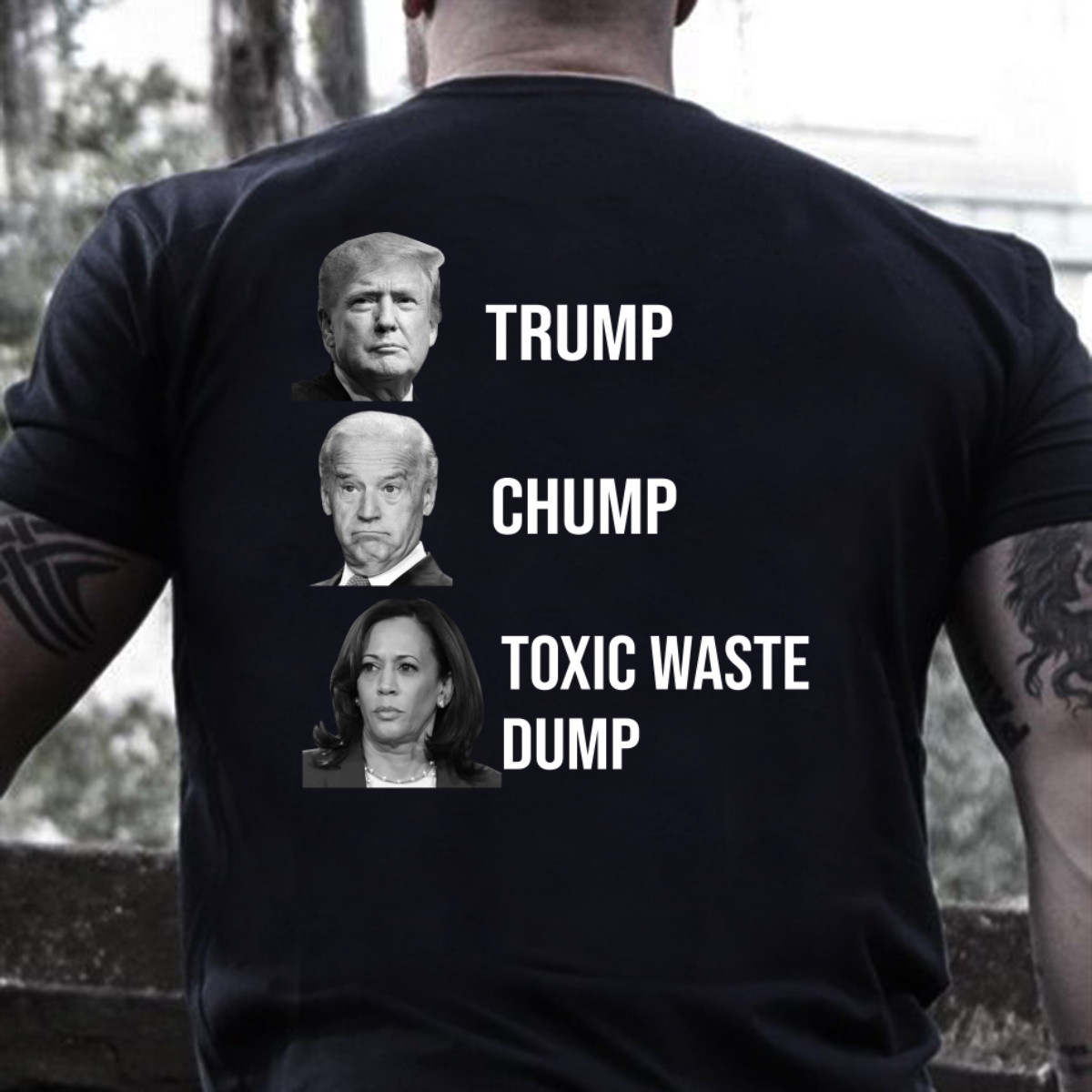 Trump Shirt, Trump Chump Toxic Waste Dump T-Shirt KM1304