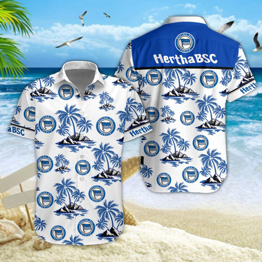 Hertha BSC Hawaiian Shirt, Shorts1