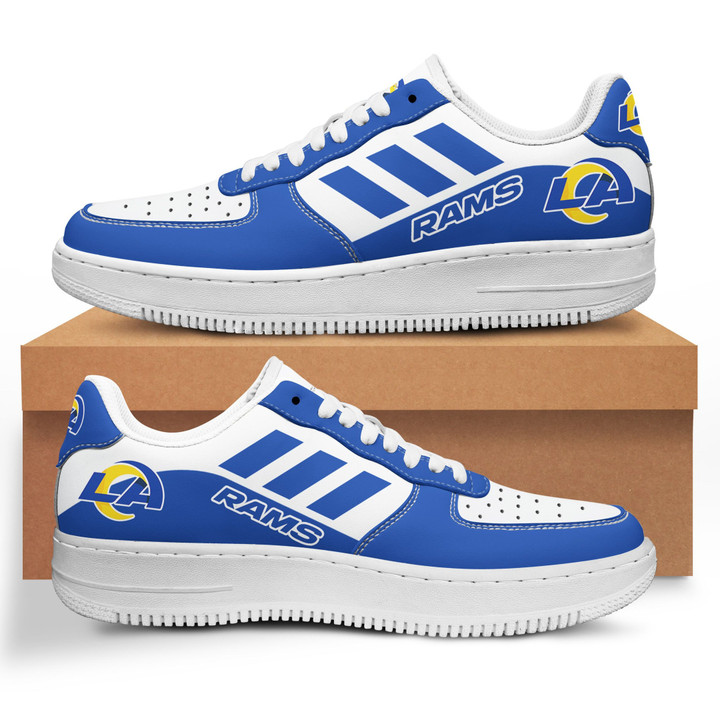 Los Angeles Rams Air Force 1 AF1 Sneaker Shoes