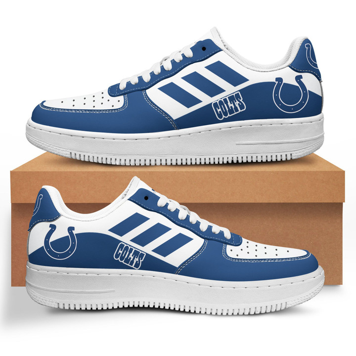 Indianapolis Colts Air Force 1 AF1 Sneaker Shoes