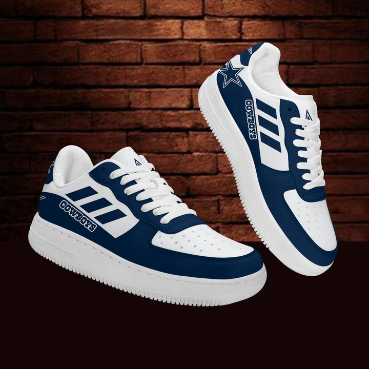 Dallas Cowboys Air Force 1 AF1 Sneaker Shoes