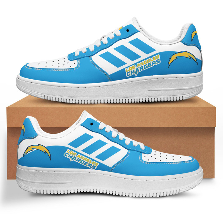 Los Angeles Chargers Air Force 1 AF1 Sneaker Shoes