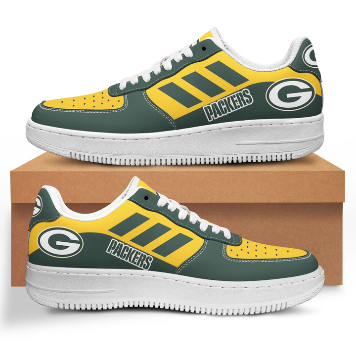 Green Bay Packers Air Force 1 AF1 Sneaker Shoes