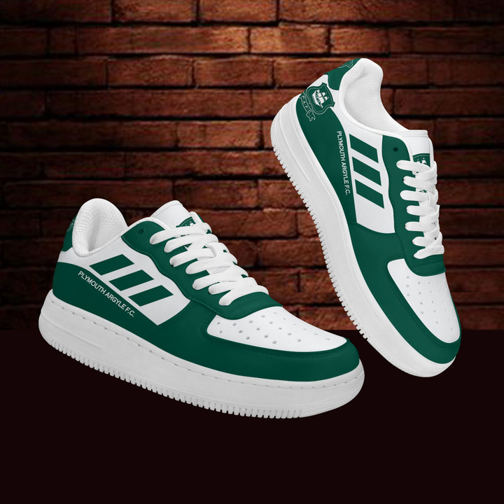 Plymouth Argyle F.C Air Force 1 AF1 Sneaker Shoes