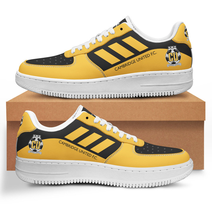 Cambridge United F.C Air Force 1 AF1 Sneaker Shoes