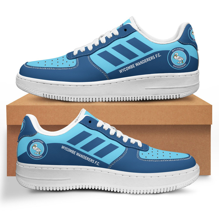 Wycombe Wanderers F.C Air Force 1 AF1 Sneaker Shoes