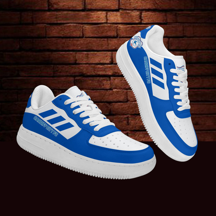 Cardiff City F.C Air Force 1 AF1 Sneaker Shoes