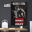 Personalized Women Fitness Home Gym Decor Motivational Canvas Print Frames Canvas Print Frames Painting