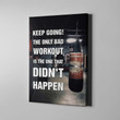 Boxing Keep Going Work Out Canvas Print Frames Canvas Print Frames Painting