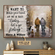 Personalized Canvas Painting Frames Home Decoration Fishing I Want To Hold  Framed Prints, Canvas Paintings