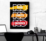 Motivational Quotes Canvas Print Frames Canvas Print Frames Painting For Home Gym Decor