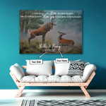 Personalized Hunting Couple Canvas Print Frames Canvas Print Frames Painting  Aeticon Wrapped Canvas 8x10in