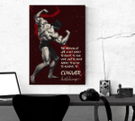 Motivational Quotes Canvas Print Frames For Home Gym
