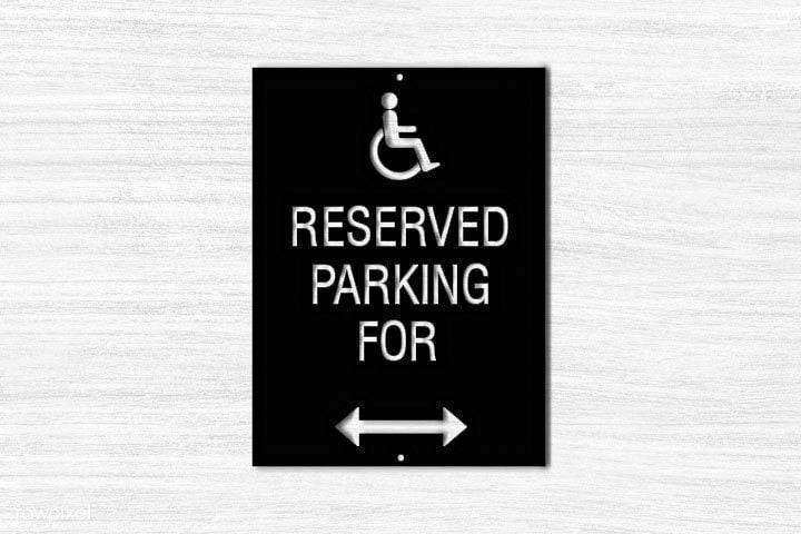 Custom Parking Sign Made Of Aluminum, Reserved Parking Sign, Personalized Parking Sign, Employee Parking Sign, Laser Cut Metal Signs Custom Gift Ideas 12x12IN