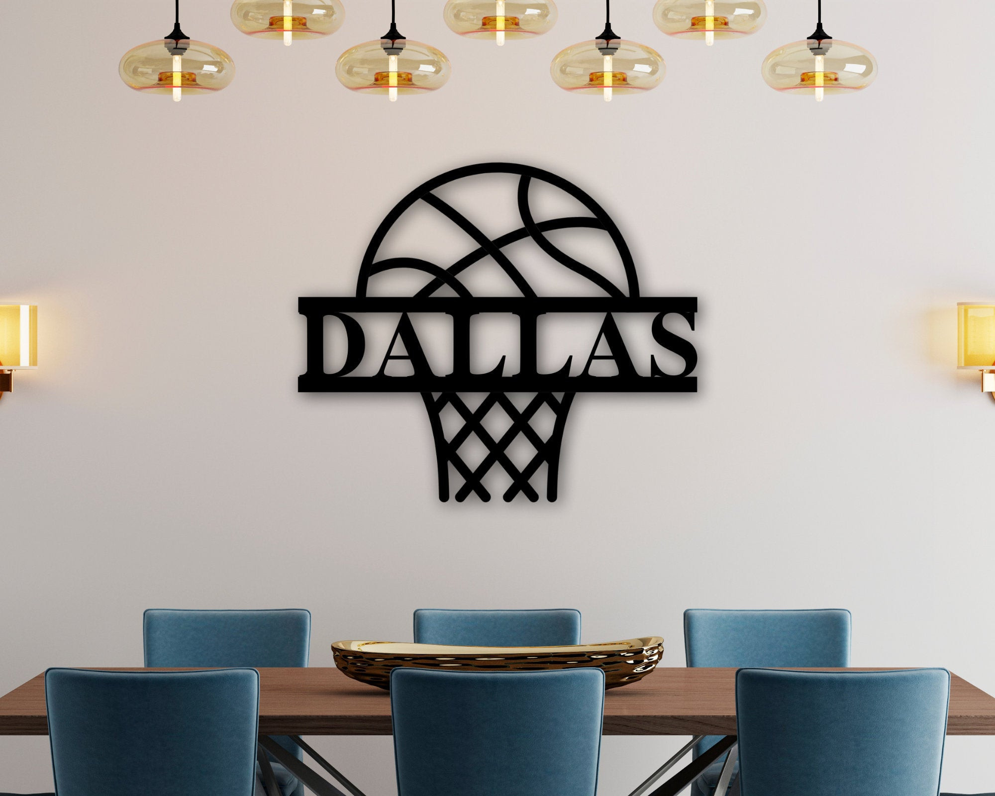 Personalized Basketball Name Sign, Custom Metal Basketball With Hoop, Sports Fan, Kids Room Wall Art, Kids Christmas Gift, Kids Birthday Laser Cut Metal Signs Custom Gift Ideas 14x14IN