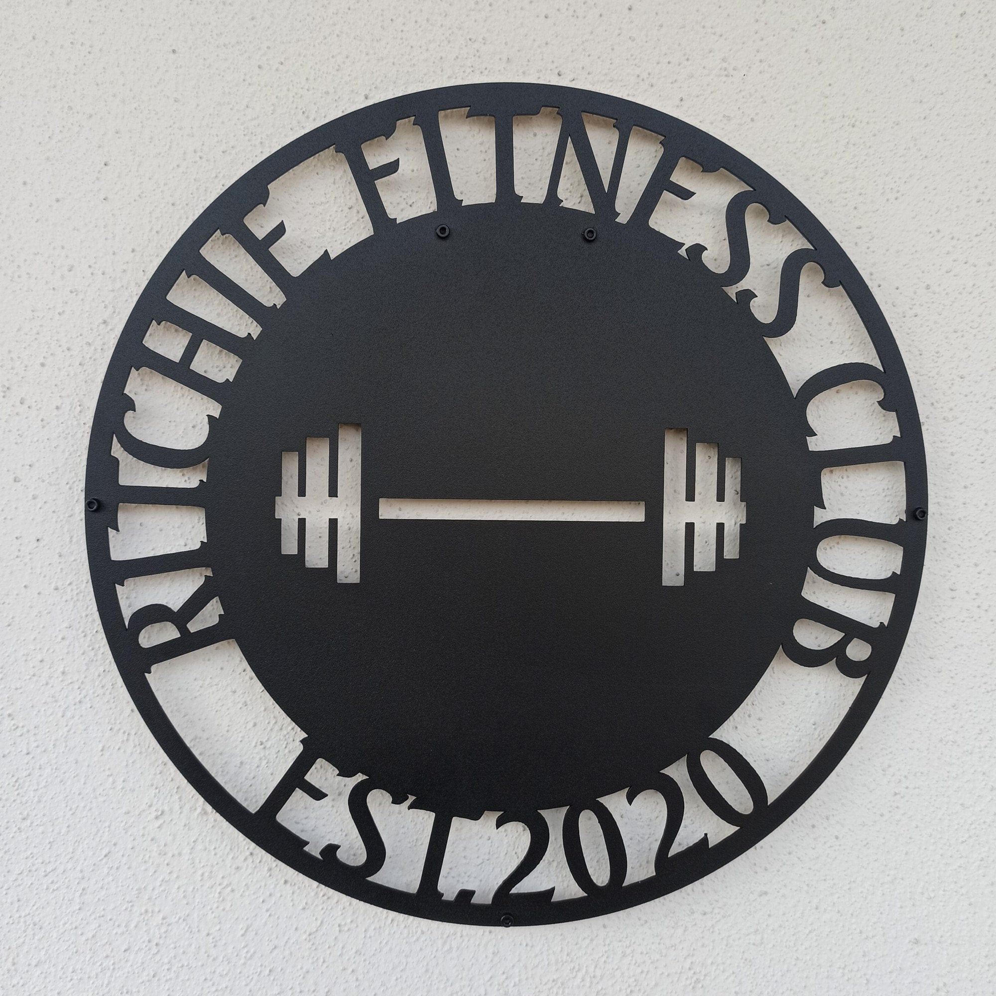 Gym Sign, Custom Metal Gym Sign, Personalized Home Gym Sign, Fitness Club, Fitness Club Sign, Home Gym Sign, Cross Fit Sign, Custom Gym Laser Cut Metal Signs Custom Gift Ideas 24x24IN