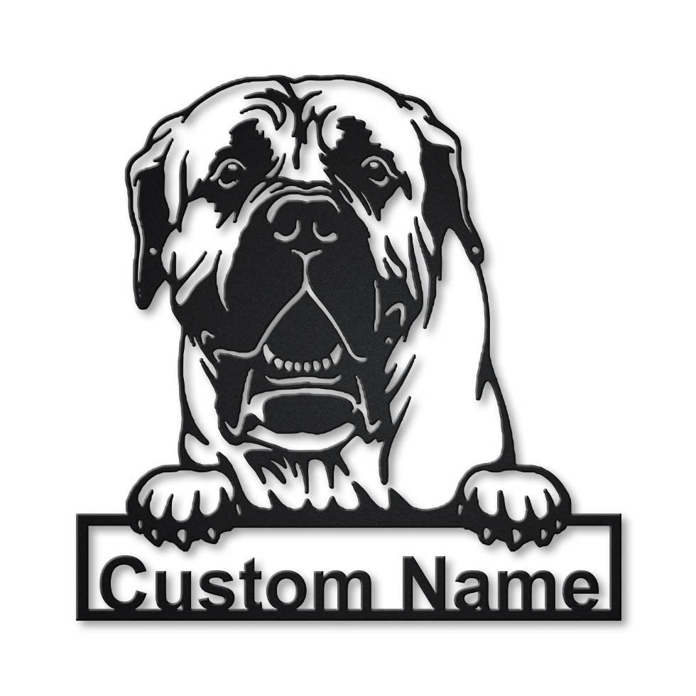 Personalized Boerboel Dog Metal Sign Art, Custom Boerboel Dog Metal Sign, Dog Gift, Birthday Gift, Animal Funny, Laser Cut Metal Signs Custom Gift Ideas 12x12IN