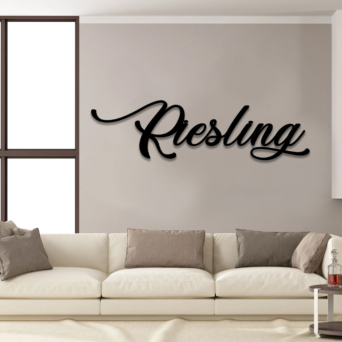 Riesling Wine Metal Bar Sign, Pub, Tap, Wall Decor, Wedding Art Gift For Him/her, Metal Laser Cut Metal Signs Custom Gift Ideas 12x12IN
