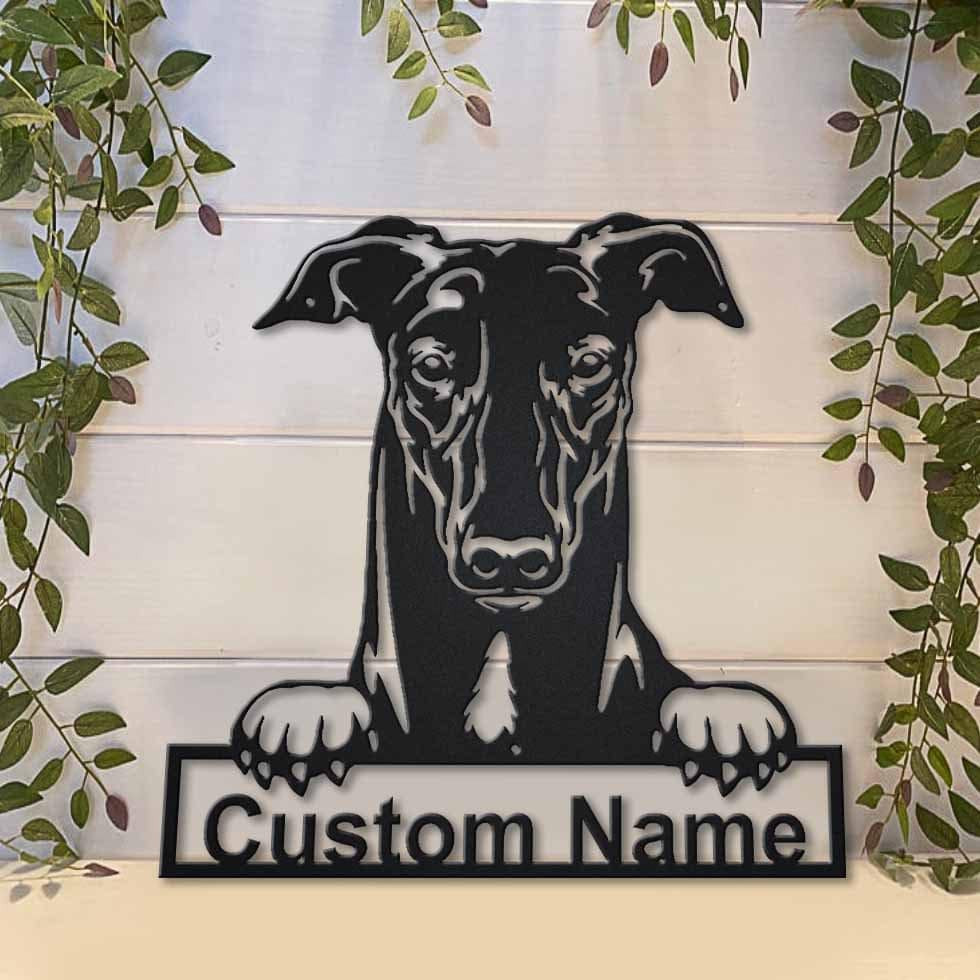 Personalized Australian Hound Dog Metal Sign Art, Custom Australian Hound Dog Metal Sign, Dog Gift, Animal Funny, Birthday Gift, Laser Cut Metal Signs Custom Gift Ideas 14x14IN
