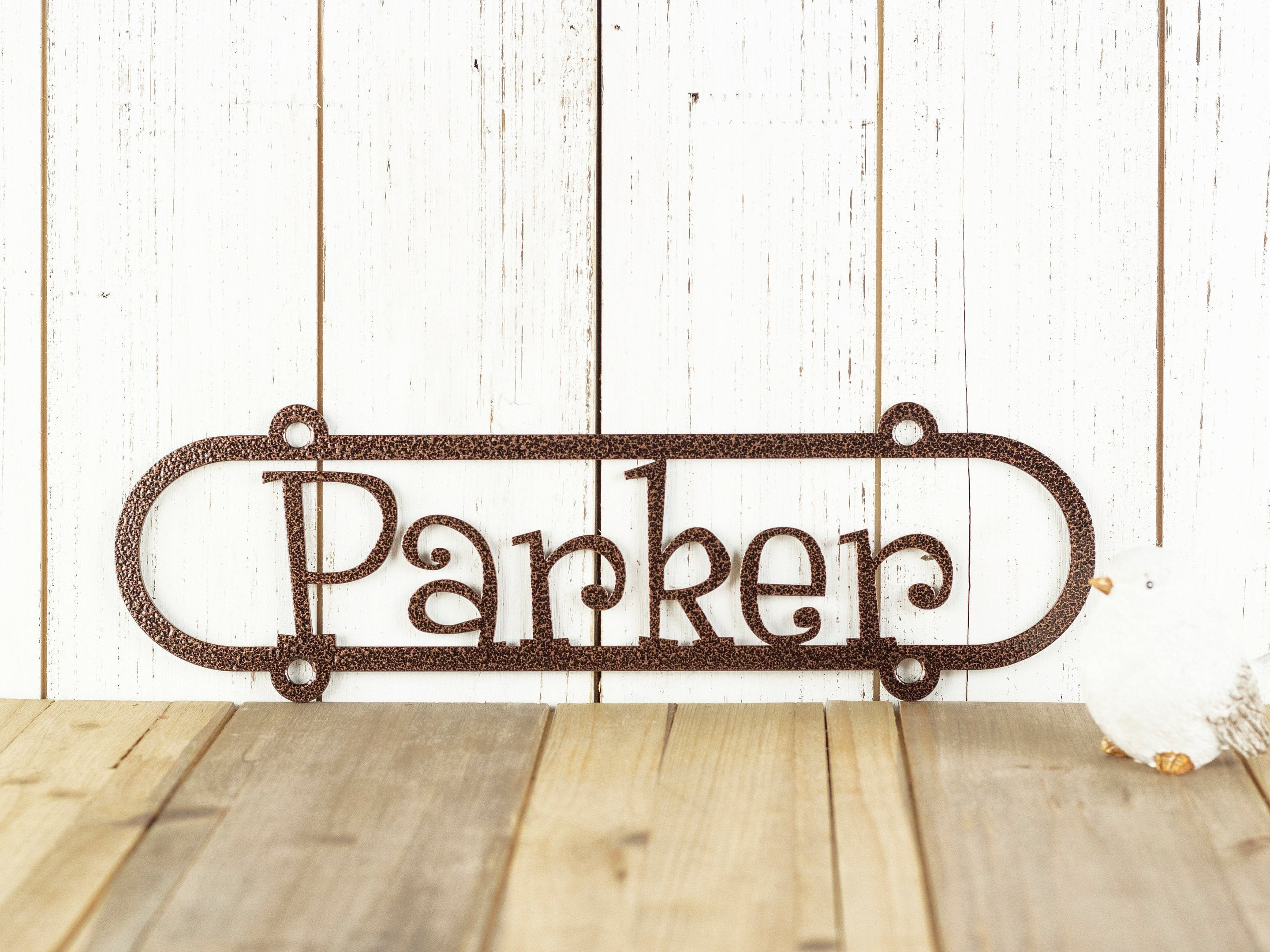 Custom Metal Name Sign, Personalized Name Plaque, Outdoor Metal Wall Art, Laser Cut Metal Signs Custom Gift Ideas 12x12IN