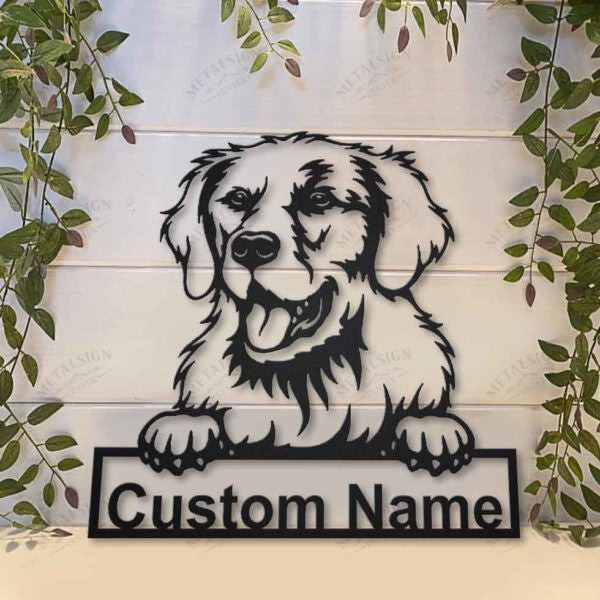 Kuvasz Dog Personalized Metal Wall Decor, Cut Metal Sign, Metal Wall Art, Metal House Sign, Metal Laser Cut Metal Signs Custom Gift Ideas 12x12IN