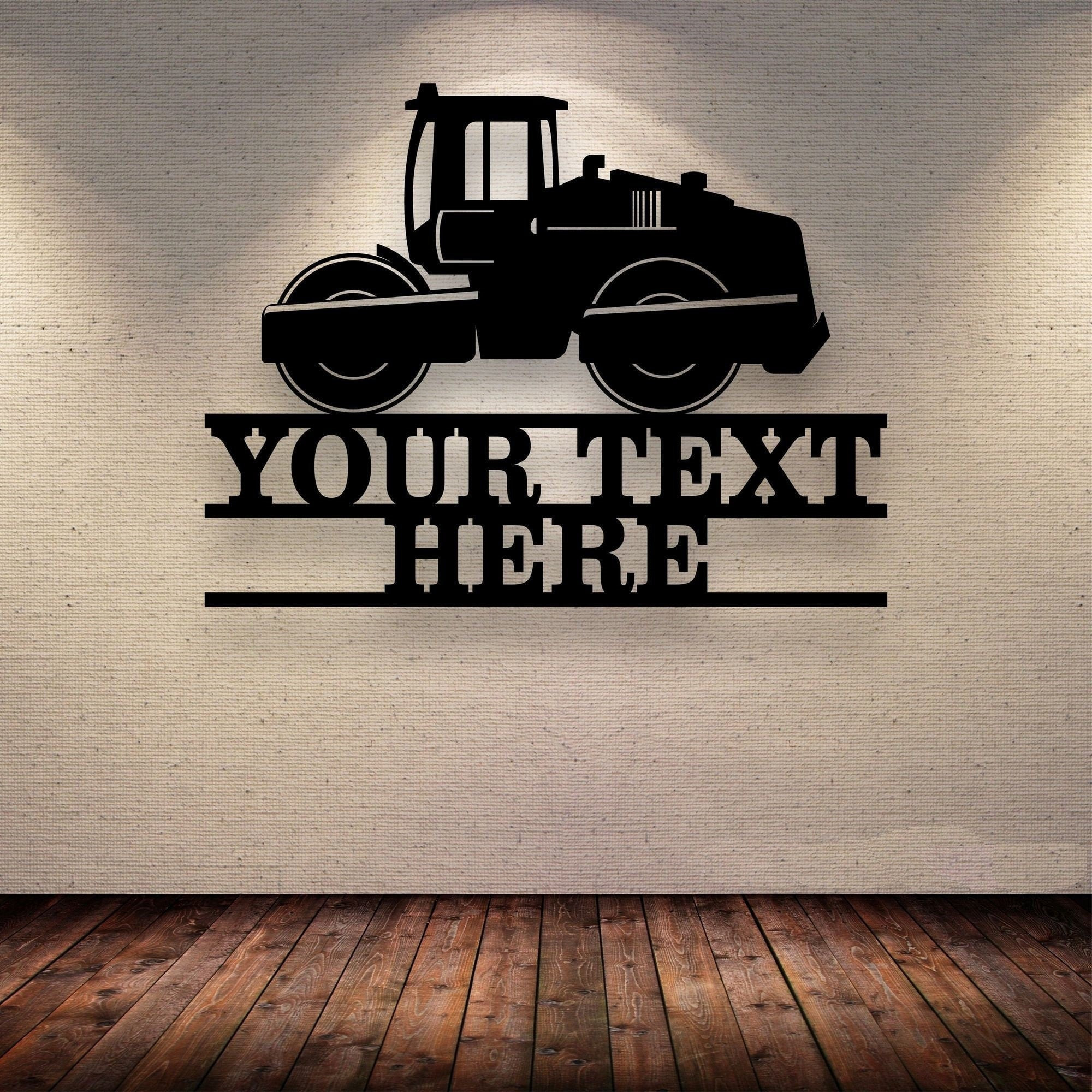 Personalized Tractor Metal Sign, Custom Name Metal Sign, Farmhouse Decor, Sign For Farmhouse, Gift For Farmer, Tractor Car Metal, Laser Cut Metal Signs Custom Gift Ideas 12x12IN