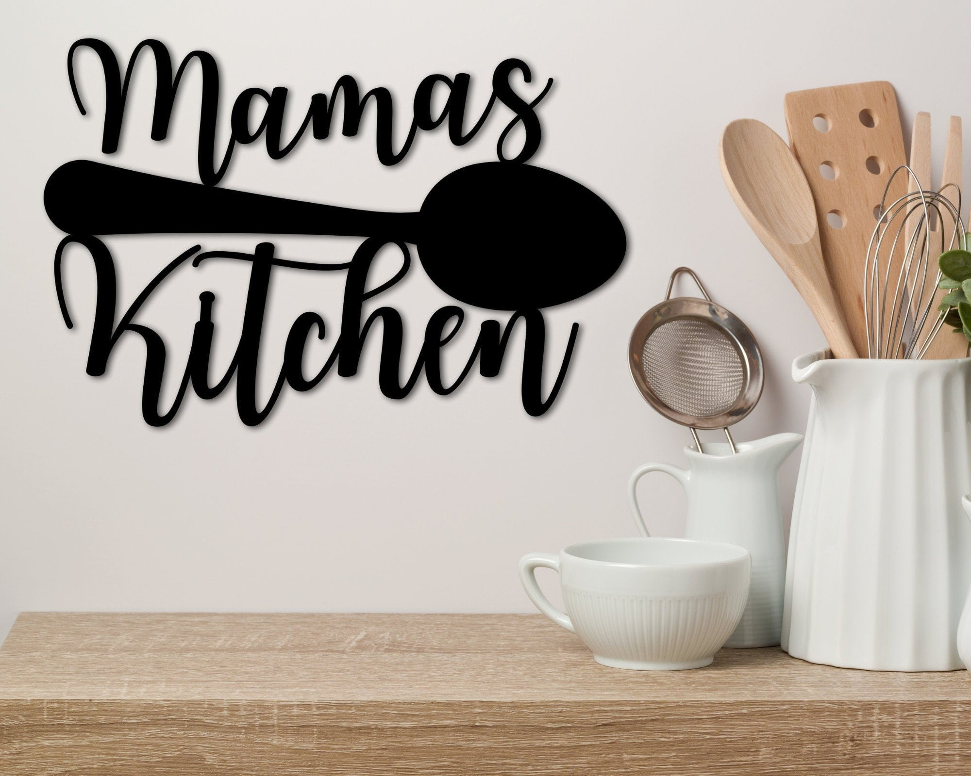 RosabellaPrint Mothers Day Gift, Gift For Mom, Custom Metal Sign For Kitchen, Nana's Kitchen Metal Sign, Personalized Kitchen Signs, Nana Mothers Day Gift Laser Cut Metal Signs Custom Gift Ideas 12x12IN