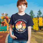 Mess With The Honk You Get The Bonk Goose Vintage T-Shirt
