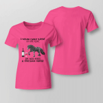 A woman Cannot survive on wine alone she also needs a friesian Horse shirt