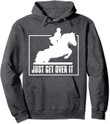 English Riding Hunter Jumper Girl Riding Horse Pullover Hoodie